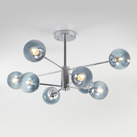 Люстра на штанге Eurosvet Ascot 30166/8 хром a047255