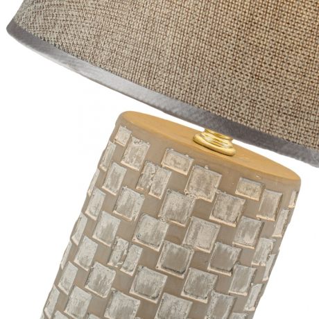 Настольная лампа декоративная Arti Lampadari Dairago Dairago E 4.1.T1 GY 