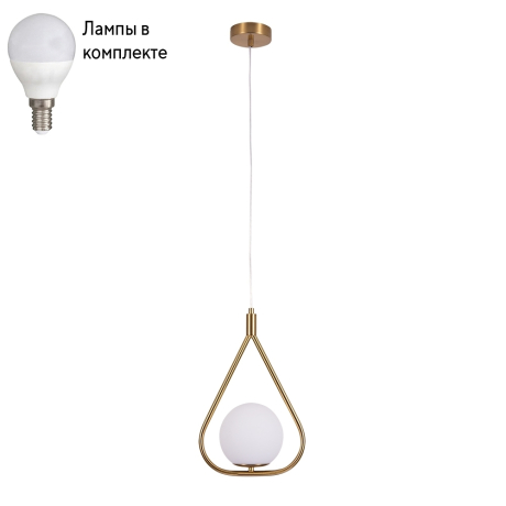 Светильник подвесной с лампочкой Arte lamp A7764SP-1AB+Lamps 