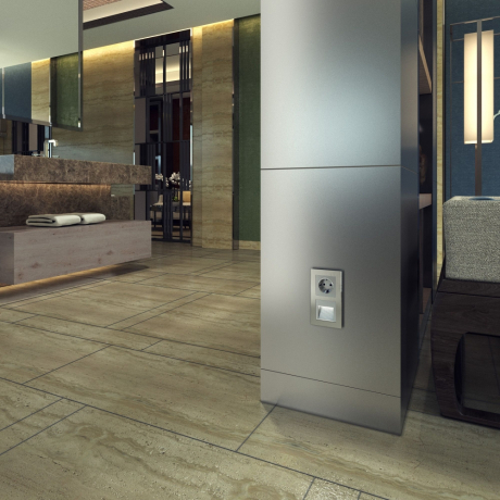 Рамка на 2 поста (алюминий) Werkel W0021706