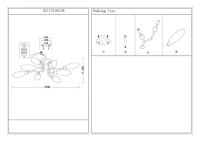 Люстра потолочная ST-Luce DESIMA SL1174.302.08