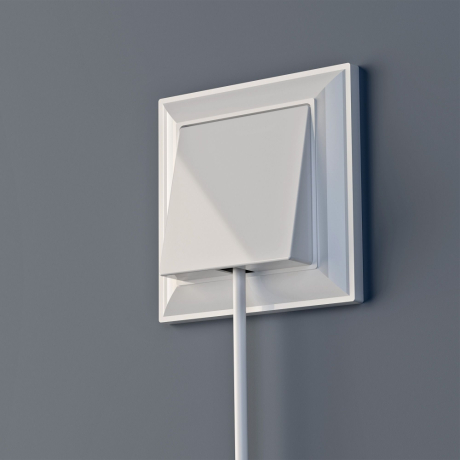 Рамка на 1 пост (белый) Werkel W0012201