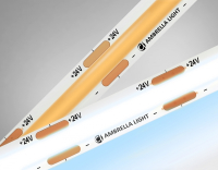 Светодиодная лента Ambrella Light GS4653 COB 320Led /10W m/ 24V IP20 6500K 5m Ambrella light Интерьерная подсветка GS4653