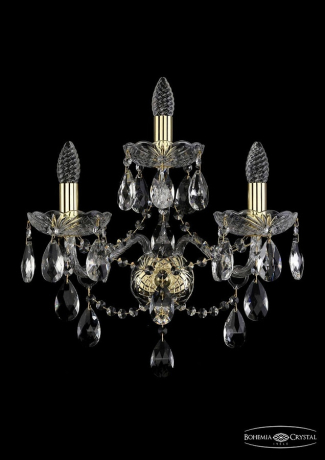 1415B/2+1/200/XL/G Бра Bohemia Ivele Crystal 