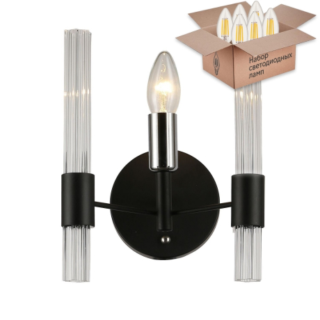 Бра с лампочкой F-Promo Supreme 2490-1W+Lamps E14 Свеча 