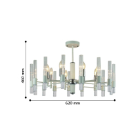 Подвесная люстра с лампочками F-Promo Supreme 2539-8P+Lamps E14 Свеча