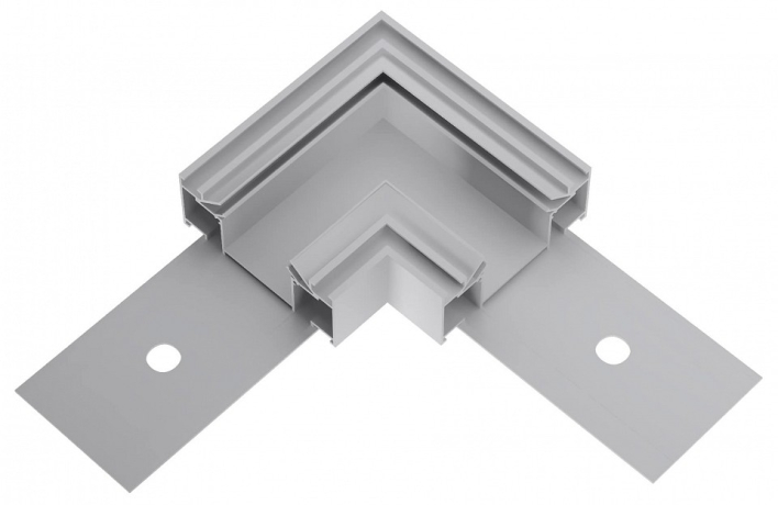 Соединитель угловой L-образный для треков накладных ST-Luce SKYLINE 48 ST1007.519.00 