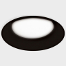 Встраиваемый светильник Italline IT06-6013 IT06-6013 black 4000K 