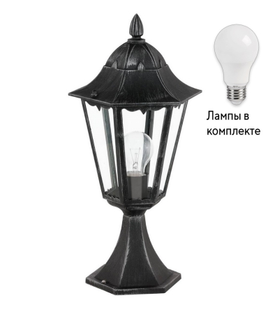 Уличный ландшафтный фонарь с лампочкой Eglo 93462+Lamps