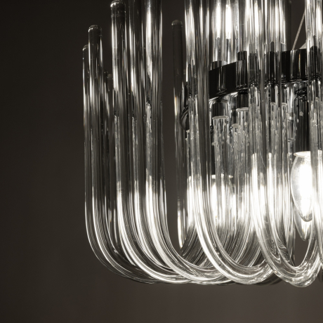 Люстра подвесная с лампочками DIVINARE 6043/02 LM-10+Lamps 