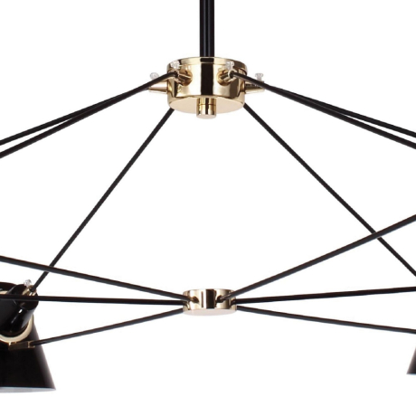 Люстра на штанге Favourite Eimer с поддержкой Маруся 1512-6P-М 