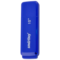 Флеш-диск 16 GB, SMARTBUY Dock, USB 2.0, синий, SB16GBDK-B (512771)