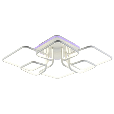 Потолочная светодиодная люстра с пультом ДУ Profit Light 6007/6B WHT 