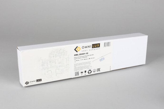 Подсветка для картин Bormio Omnilux OML-29301-12 