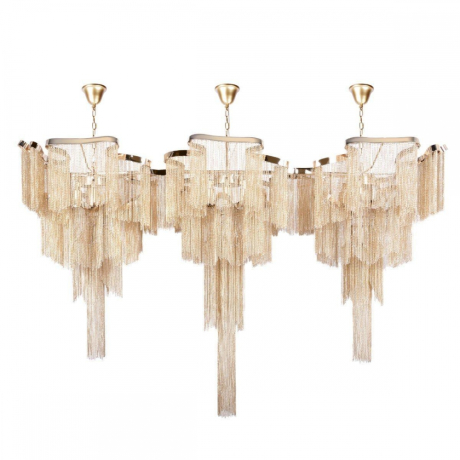 Подвесная люстра Loft IT Stream 10208/1400R Gold 