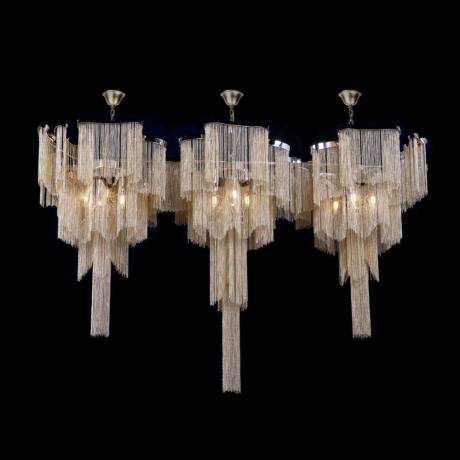 Подвесная люстра Loft IT Stream 10208/1400R Gold 