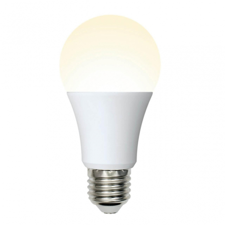 Светодиодная лампа E27 10W 3000K (теплый) Uniel Multibright LED-A60-10W/WW/E27/FR/MB PLM11WH (UL-00002371) 