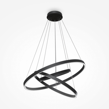 Подвесной светильник Maytoni MOD058PL-L100BK Rim 