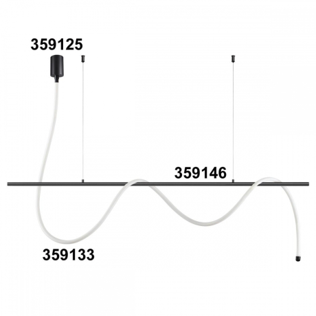 База-подвес для гибкого неона Novotech Konst Ramo 359146 