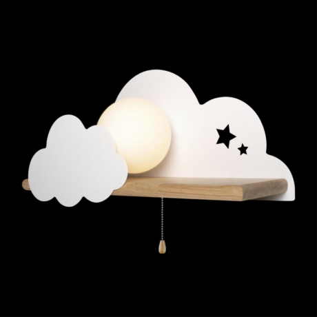 Светильник на стену с Led лампочками в комплекте LOFT IT 10134 White+Lamps 