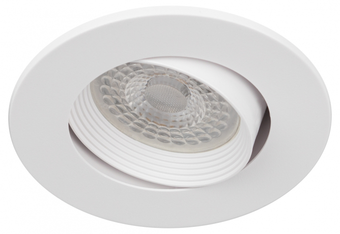 Встраиваемый светильник декоративный ЭРА KL92 WH SET 10 MR16/GU5.3 белый пластиковый набор 10шт Б0070925 