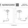 Настольная лампа Acrile Lightstar 738973 