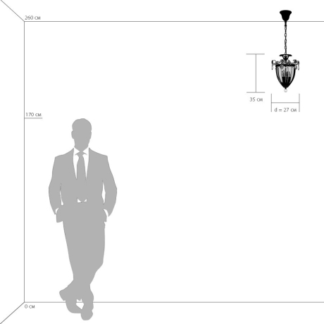 790031 Светильник подвесной Lightstar Schon 