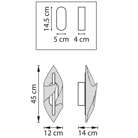 Настенный светильник Varese Lightstar 731653 