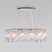 Подвесная люстра с хрусталем Eurosvet Blitz 60159/10 (a065323)