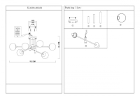Потолочная люстра ST-Luce Limano SL1203.402.06