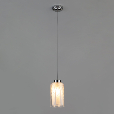 Подвесной светильник Eurosvet Santos 50001/1 хром 