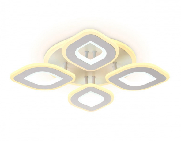 Потолочная диммируемая люстра с пультом ДУ Ambrella light Acrylica FA8841 