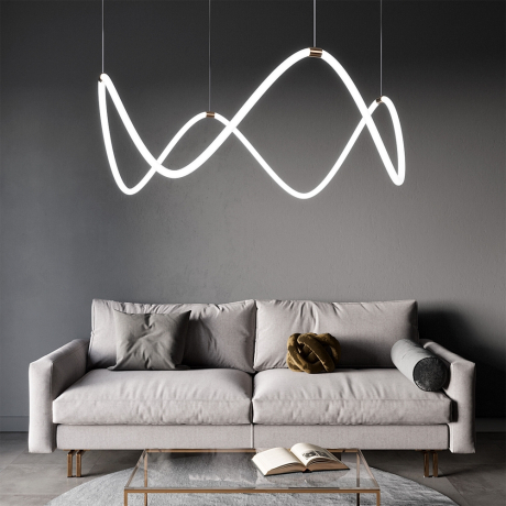 Подвесной светильник Eurosvet Full light 90288/1 латунь 