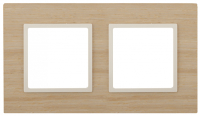 Рамка 2-постовая ЭРА Elegance 14-5302-11 Б0034576
