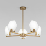 Люстра на штанге Eurosvet Marble 60158/5 латунь 