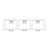 Рамка на 3 светильника Lightstar Domino 214536