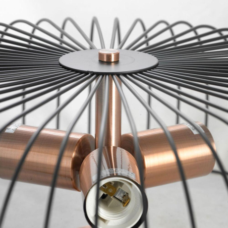 Потолочная люстра Lussole Loft Brooks GRLSP-8250 