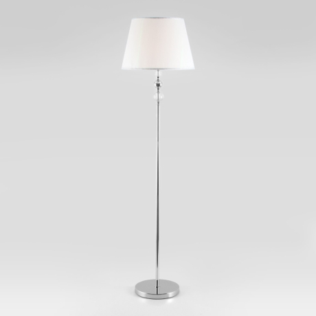 Торшер классический с абажуром Sortino Eurosvet 01072/1 хром a045203 