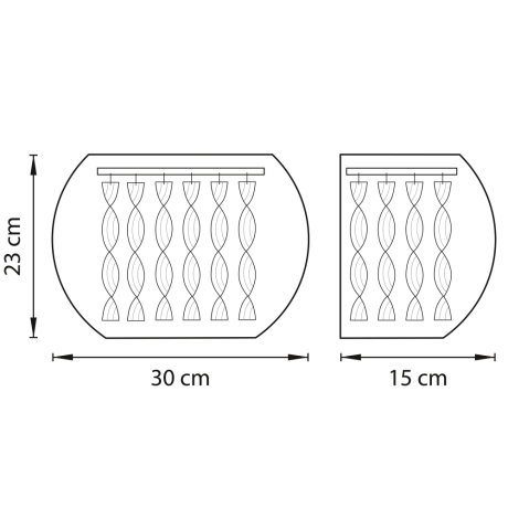 Настенное бра Light Star Acquario 752634 