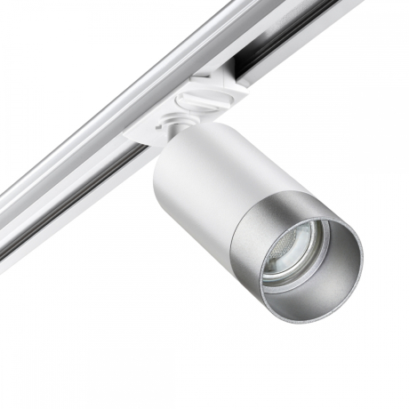 Однофазный светильник для шинопровода со светодиодной лампочкой GU10, комплект от Lustrof. №369533-647294 