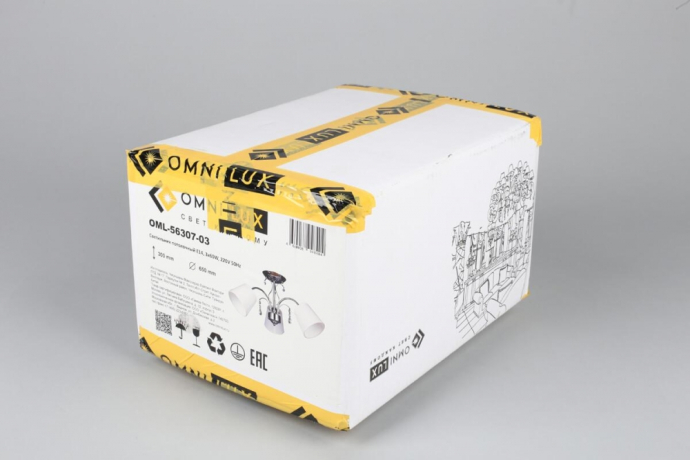 OML-56307-03 Потолочная люстра Omnilux Novello 