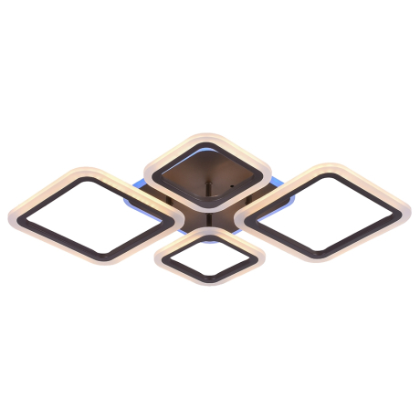 Светодиодная диммируемая люстра с ПДУ Profit Light 8075/2+2 COF 