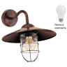 Уличный настенный светильник с лампочкой Eglo 94863+Lamps