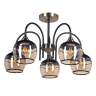 Люстра на штанге с лампочками DeMarkt 315015605+Lamps 