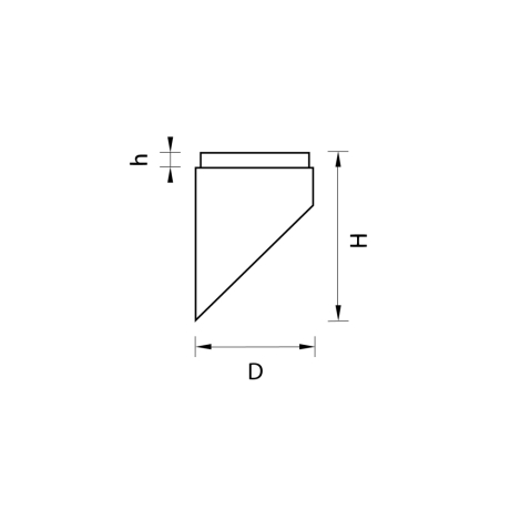 201432 Насадка торцевая на светильник Lightstar Rullo 