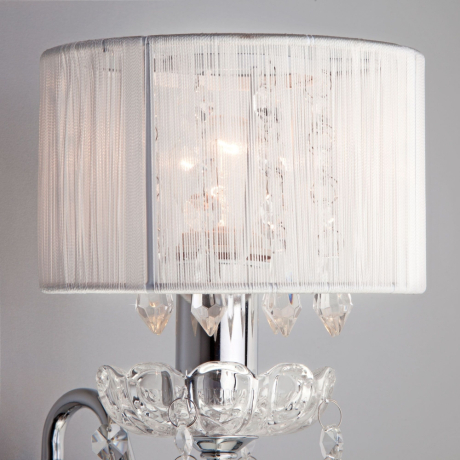 2045/1 Бра настенное Eurosvet хром/белый 