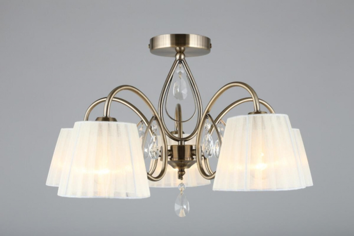 Люстра с поддержкой Маруси потолочная Omnilux OML-56617-05-M 