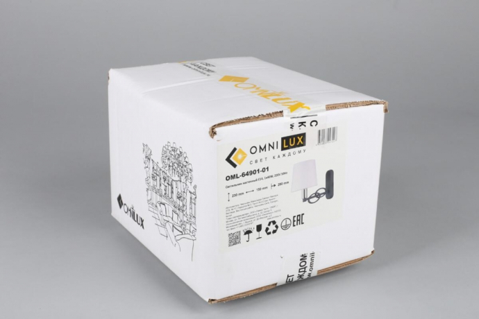 Бра с лампочкой Omnilux OML-64901-01+Lamps 