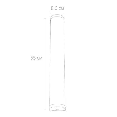 Подсветка для зеркал Arte Lamp AQUA-BARA A5210AP-4BK 