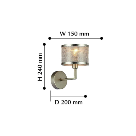 Бра с лампочкой F-Promo Bonbon 2487-1W+Lamps E14 P45 